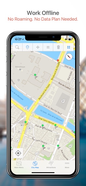 New Orleans Map & Walks (F)(圖2)-速報App