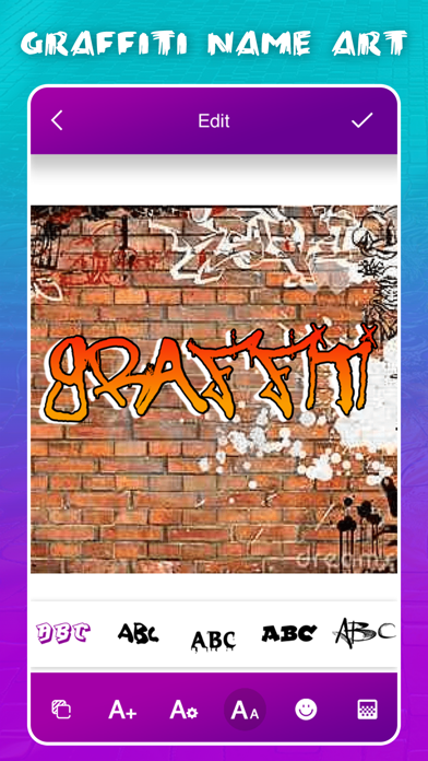 How to cancel & delete Graffiti Text Name Art from iphone & ipad 3