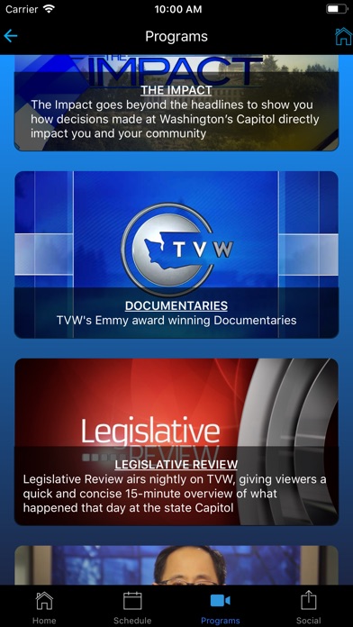 TVW, WA Public Affairs Network screenshot 3