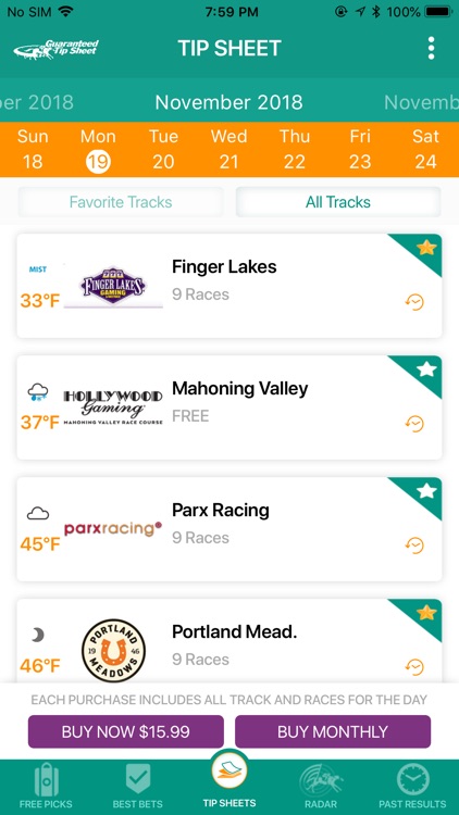 Horse Racing Tip Sheets