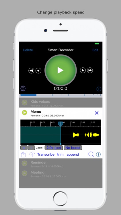 Smart Recorder and transcriber screenshot-5