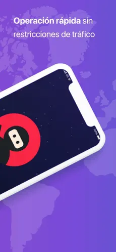 Captura 2 iNinja VPN rápida e ilimitada iphone