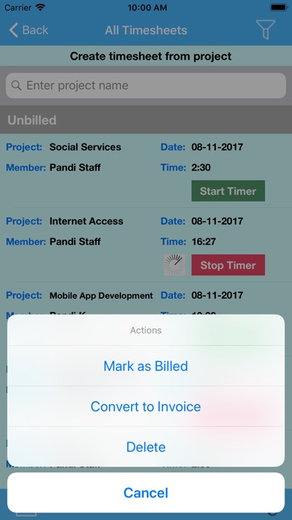 Time Management App screenshot-3