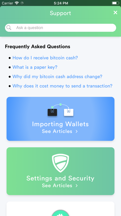 KeyDino: Bitcoin Cash Wallet screenshot 4