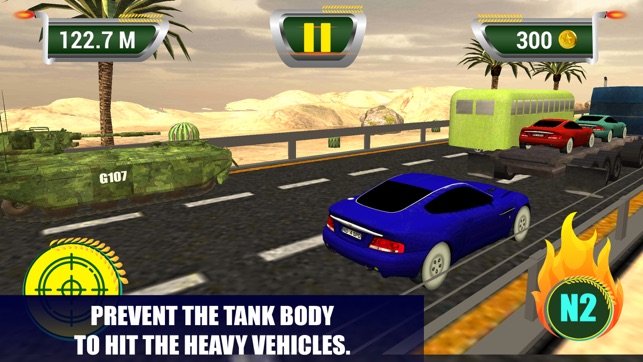 Tank Road Racing Combat & Traffic Rider Stunts(圖5)-速報App