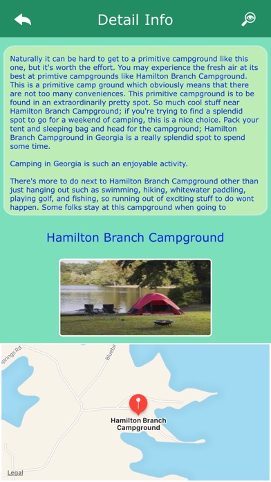 Georgia Camping screenshot 3