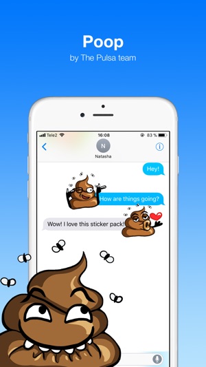 Poop - Cute stickers