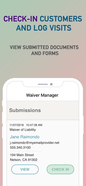 Waiver Manager Paperless Kiosk(圖3)-速報App