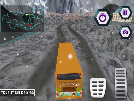 Bus Driving - Snow Hill screenshot 3