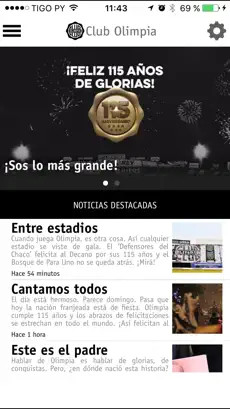 Captura 2 Club Olimpia iphone