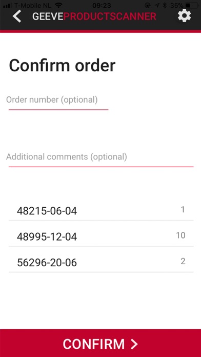 Geeve Productscanner screenshot 4