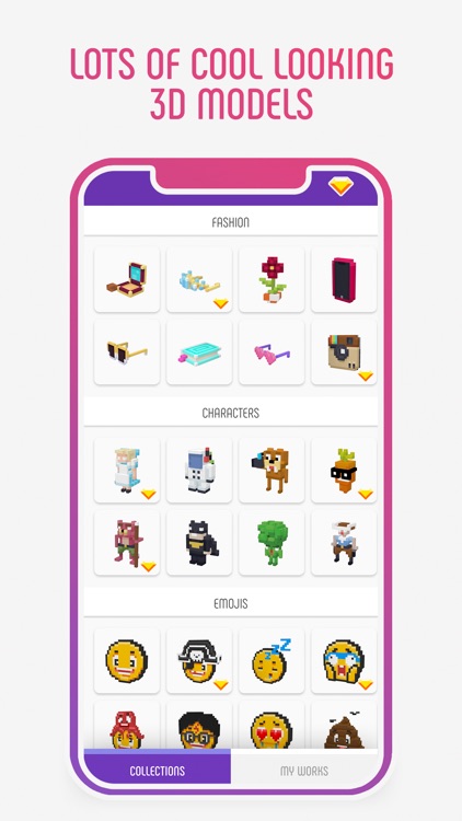 Coloring Happy Pixels 3D