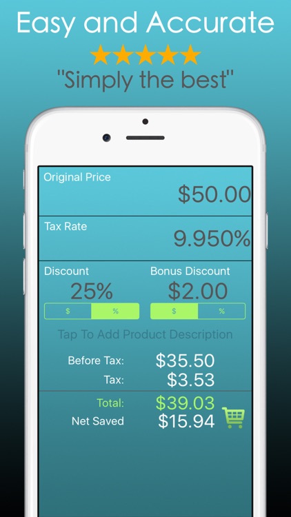 Discount Calculator % Off Sale screenshot-0