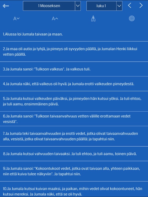 Finnish Bible for iPad