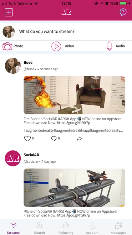 SocialAR App screenshot-0