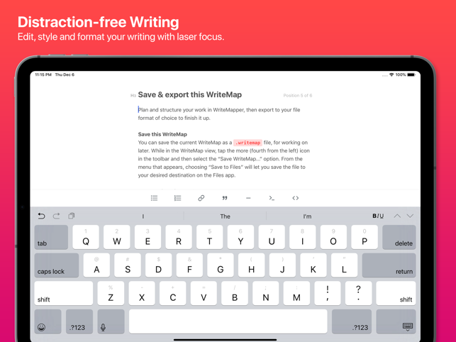 WriteMapper 2: Mind Map (iPad)(圖4)-速報App