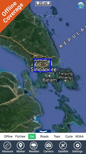 Singapore - GPS charts offline maps Navigator(圖5)-速報App