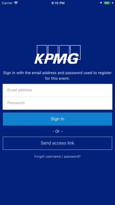 KPMG at Davos screenshot 2