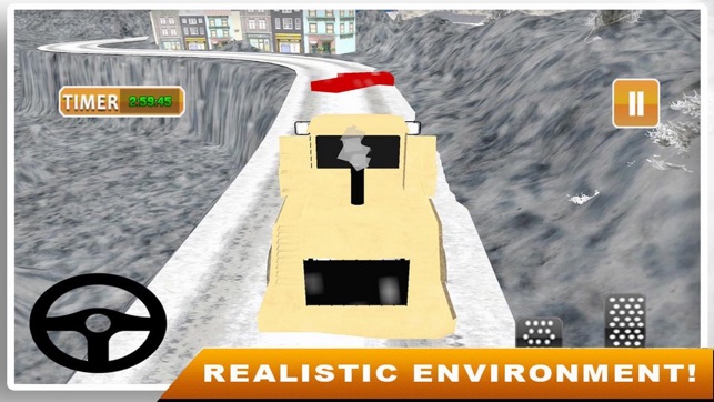 Snow Truck Drving 3D