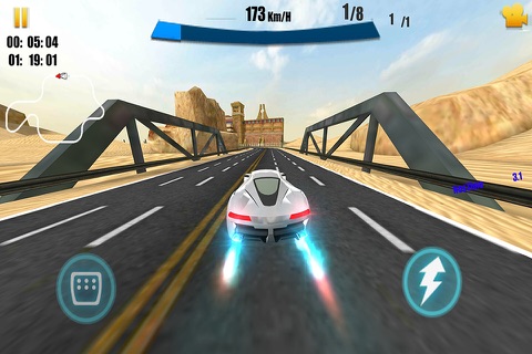 Racing Traffic 3D screenshot 2
