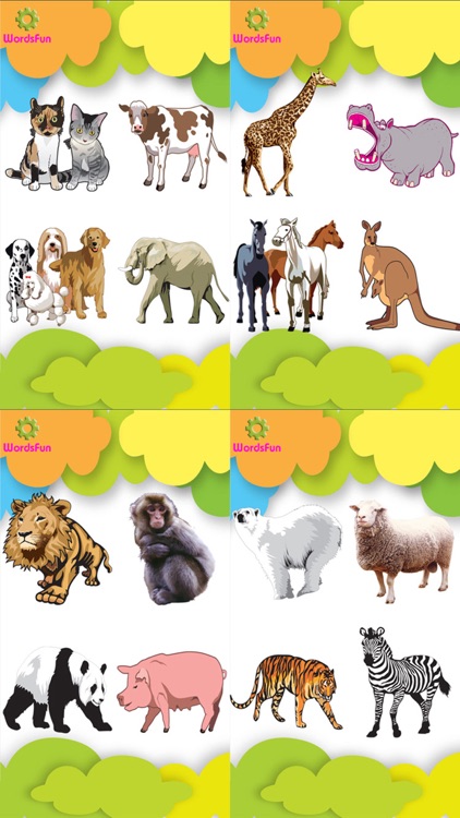 WordsFun -Animals Words Match