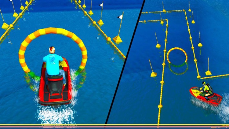 Water Surfing Speed Boat Racer