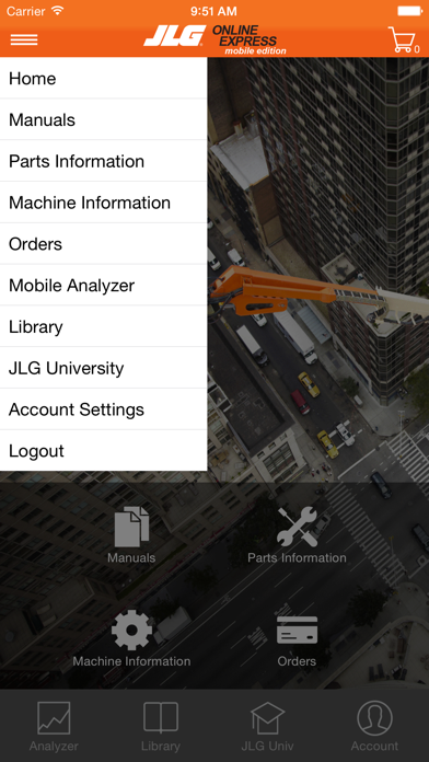 How to cancel & delete JLG Online Express Mobile from iphone & ipad 2