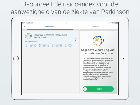 Parkinson's Cognitive Research screenshot 2