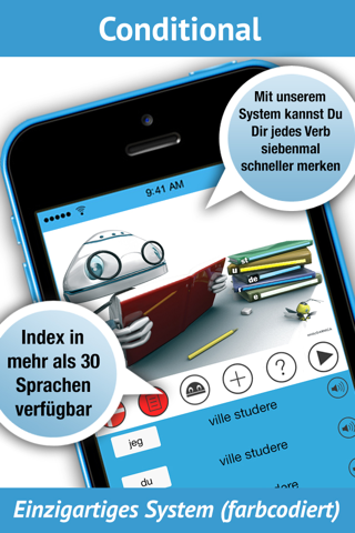 Danish Verbs Pro - LearnBots screenshot 4