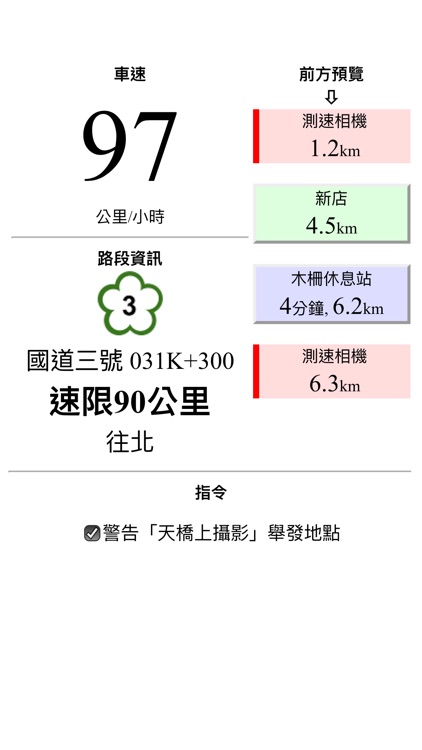國道測速照相機警示系統 Ad