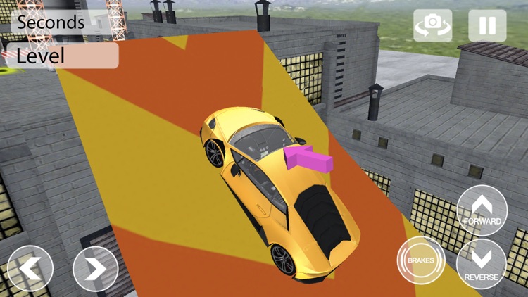 Real Car Roof Jump Parking