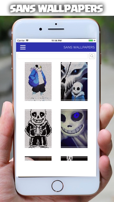 sans wallpapers screenshot 2