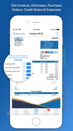 Moon Invoice &ndash; Easy Invoicing Captura de tela 1