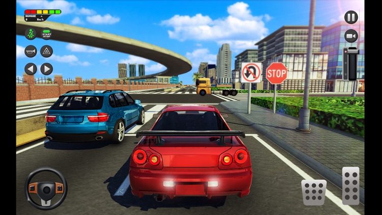 City Car Driving School Sim 3D screenshot-3
