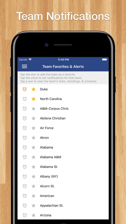 College Basketball Schedule screenshot-8