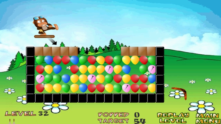 Monkey Shoot Balloon screenshot-4