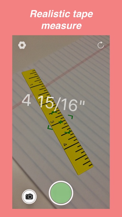 EzMeasure Virtual Tape Measure screenshot 3