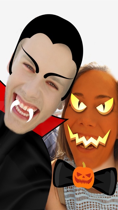 Halloween Stickers Face Editor screenshot 3