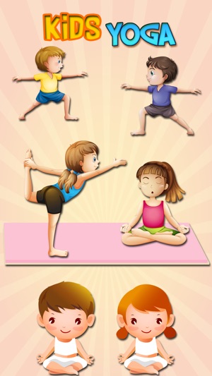 Kids Yoga Stickers & Emoji
