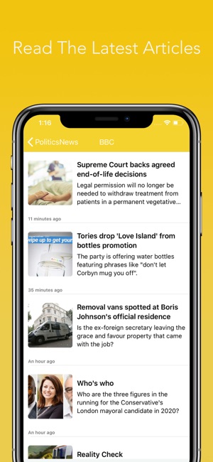 Politics News Pro - RSS Reader(圖2)-速報App