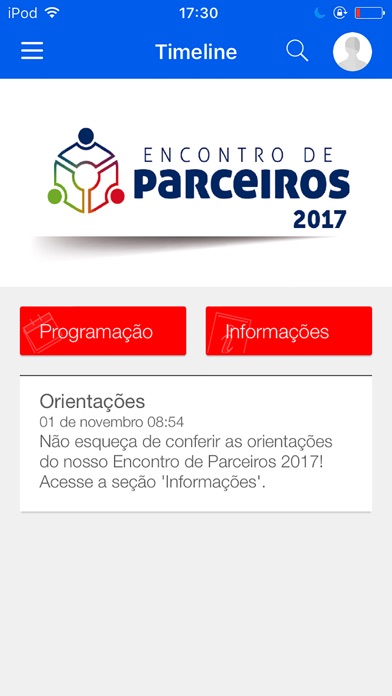 Encontro de Parceiros 2017 FSJ screenshot 2