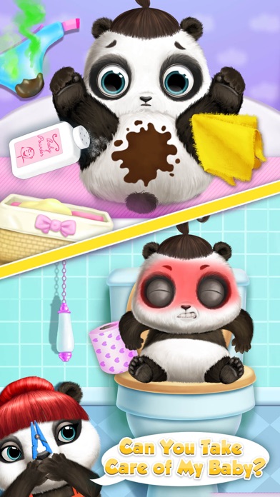 Panda Lu Baby Bear Care 2 - No Ads screenshot 3