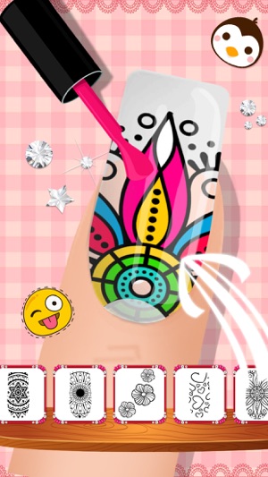 Nail Coloring Book - Nail Art