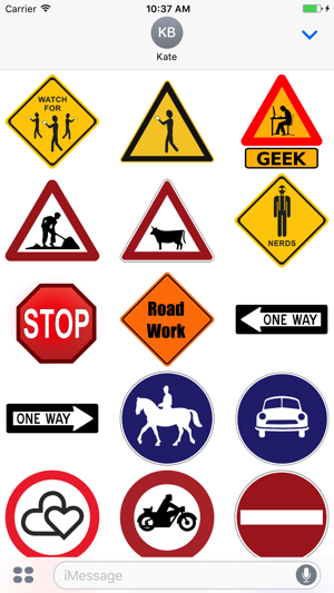 Crazy Road Signs Stickers(圖2)-速報App