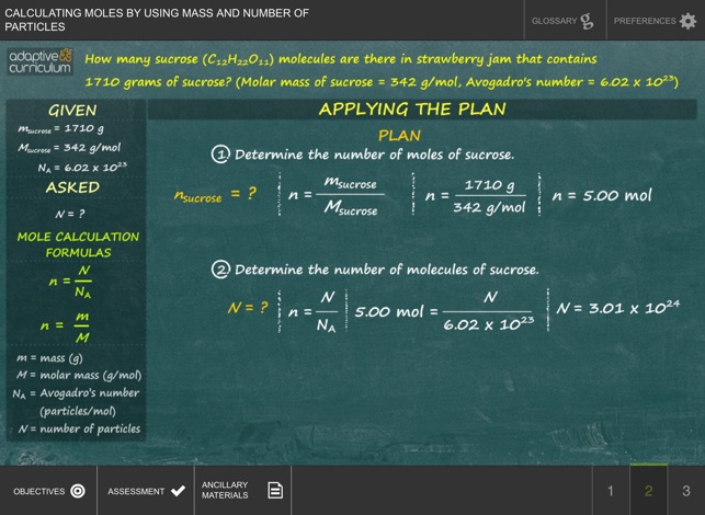 Calculating Moles with Mass(圖2)-速報App