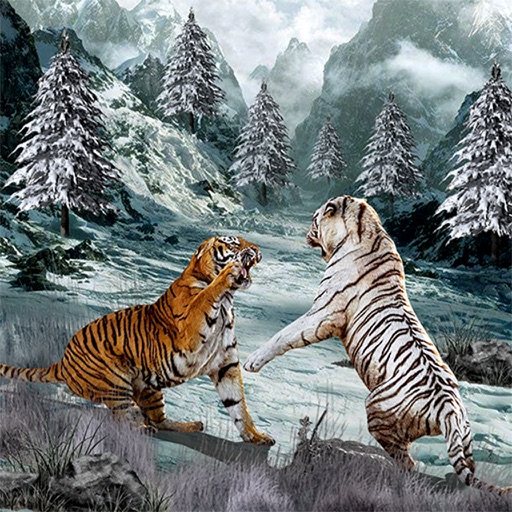 Ultimate Wild White Tiger Simulator icon