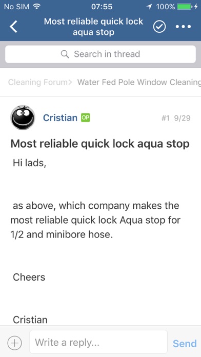 Window Cleaning Forums screenshot 3