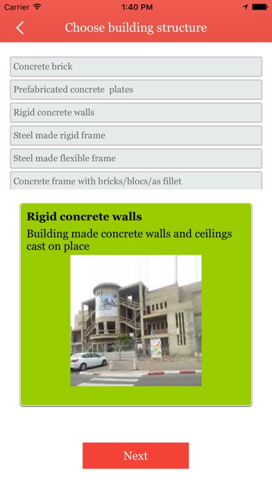 Earthquake resistance test screenshot 3