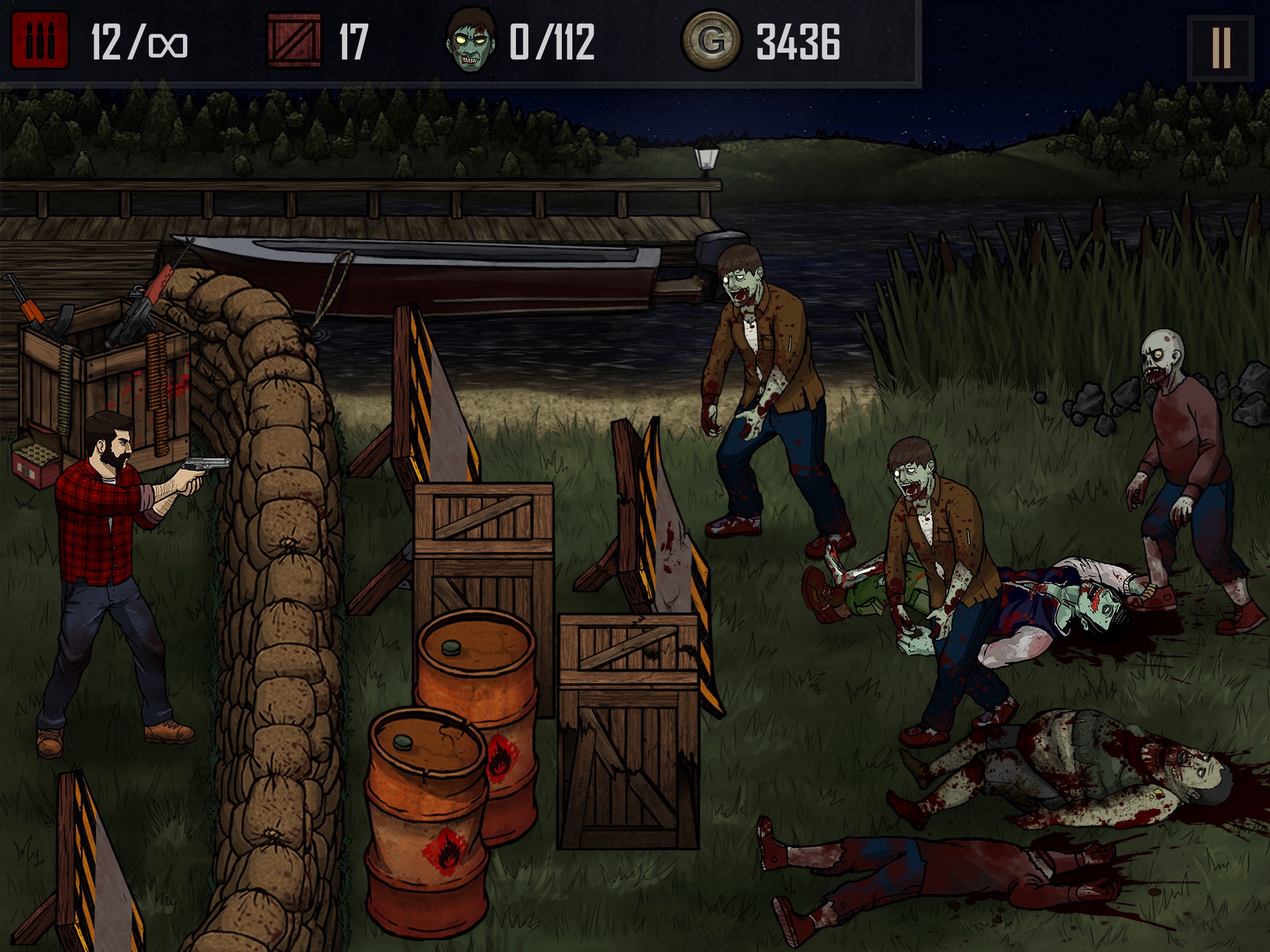 Zombie Trespass: Apocalypse HD screenshot 2