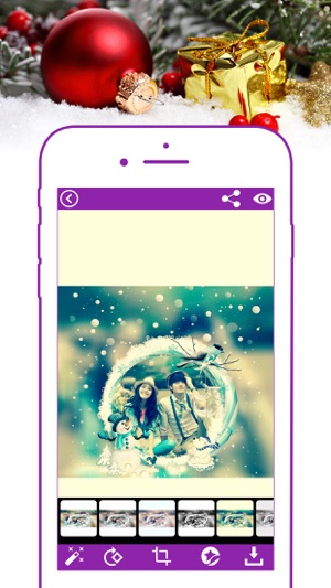 Santas Christmas Photo Frame(圖4)-速報App